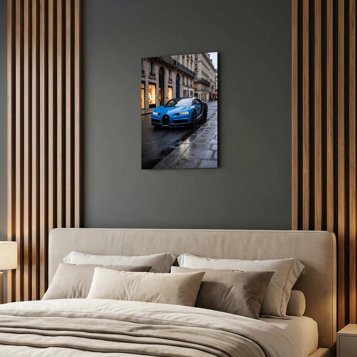 Tableau Bugatti Chiron Sport — Haussmannien | en Métal Format A3