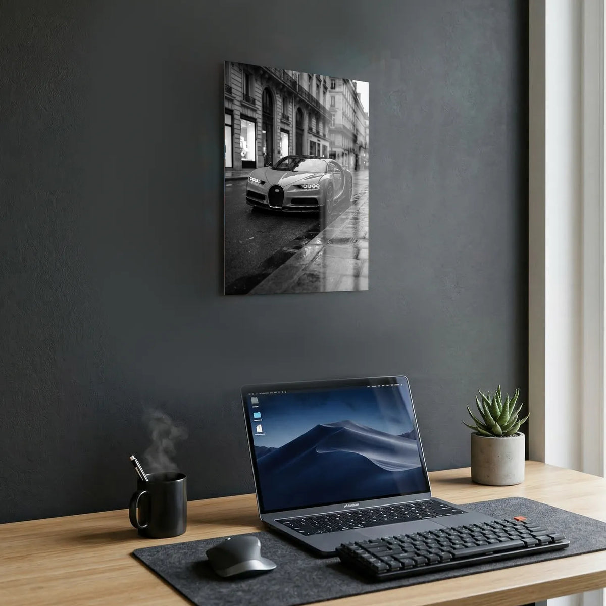 Tableau Bugatti Chiron Sport — Haussmannien | en Métal Format A3