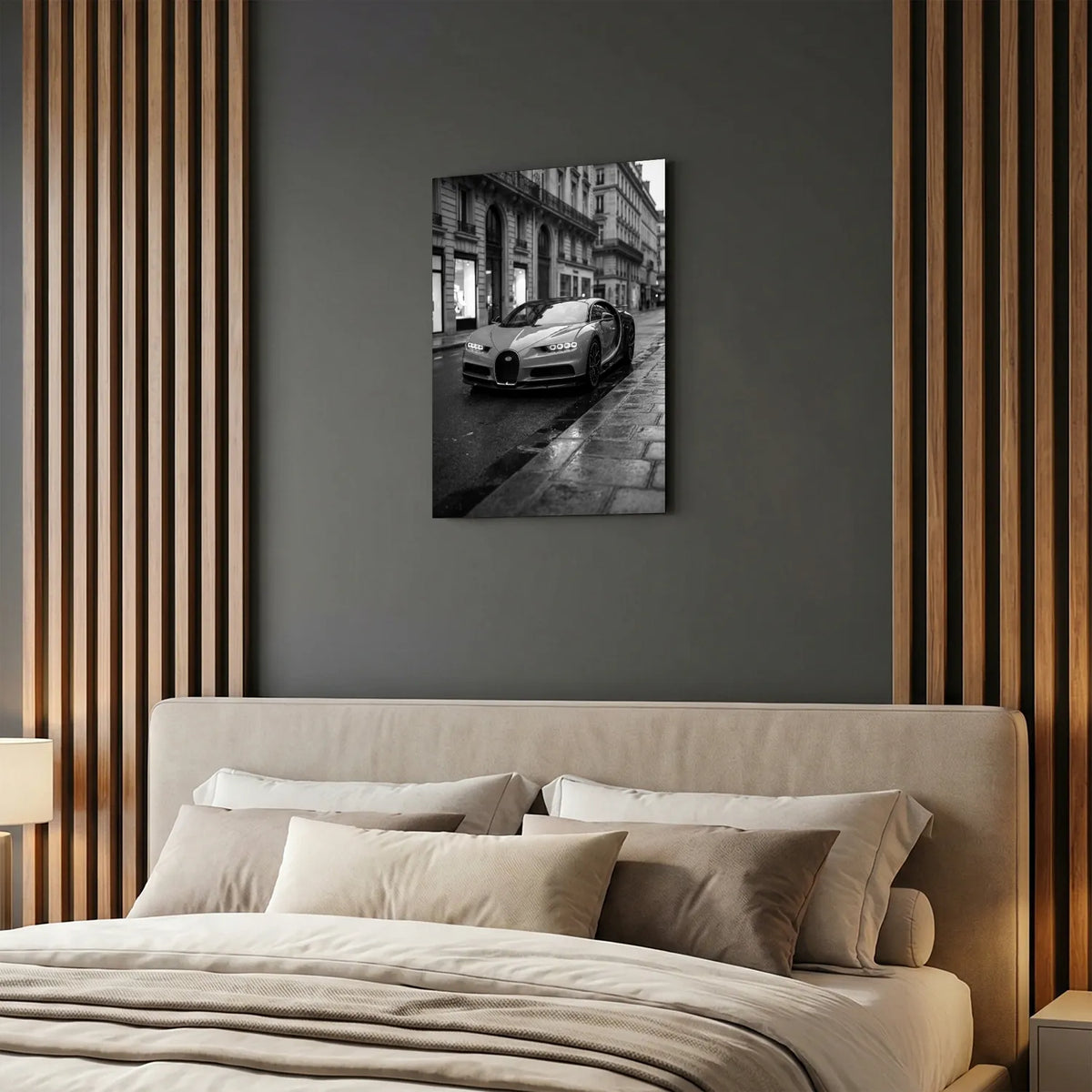 Tableau Bugatti Chiron Sport — Haussmannien | en Métal Format A3