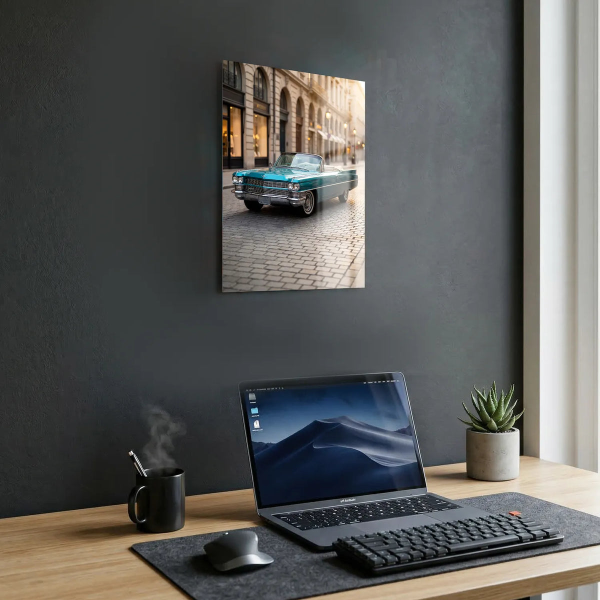 Tableau Cadillac Eldorado — Haussmannien | en Métal Format A3