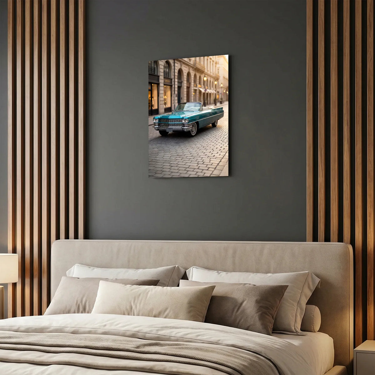Tableau Cadillac Eldorado — Haussmannien | en Métal Format A3
