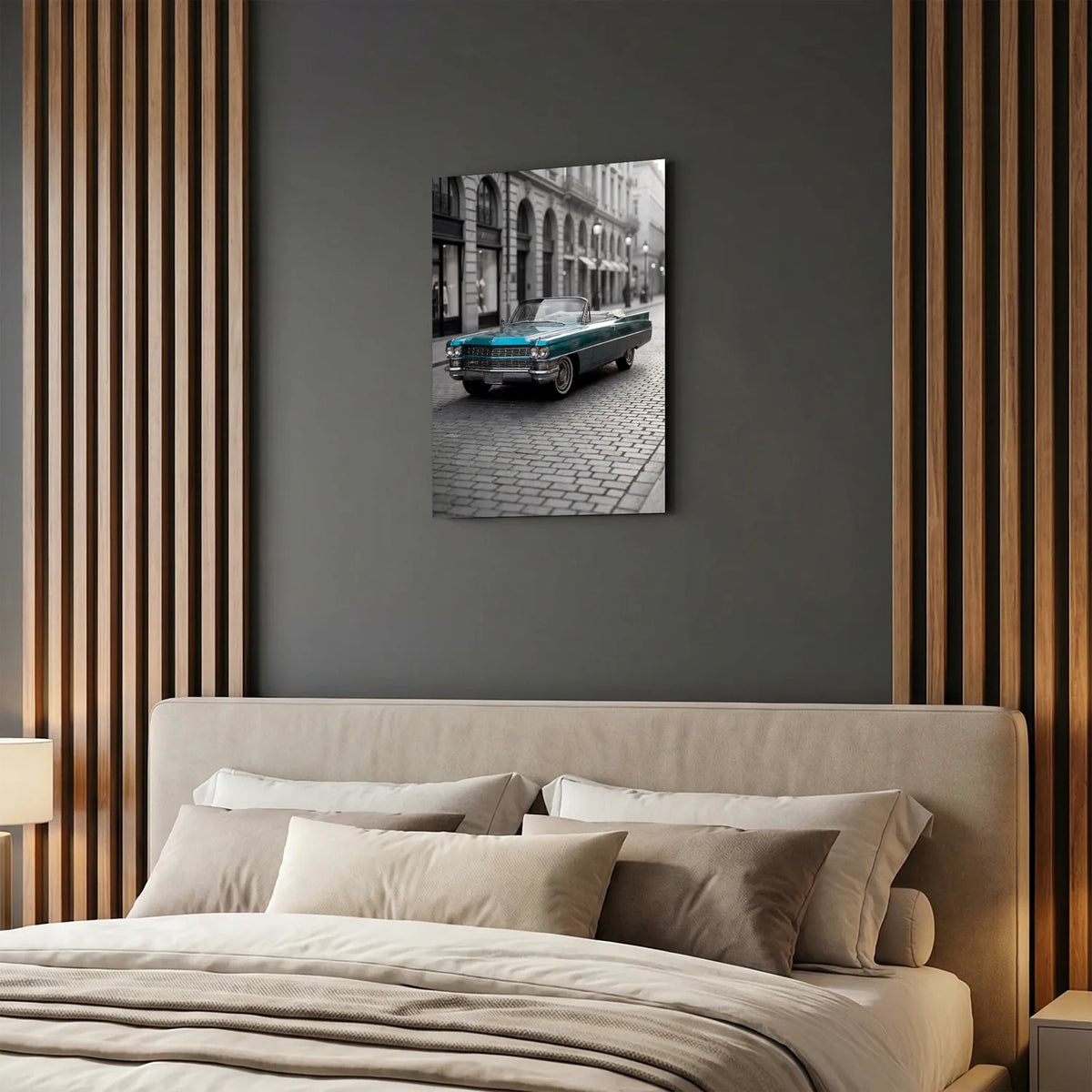 Tableau Cadillac Eldorado — Haussmannien | en Métal Format A3