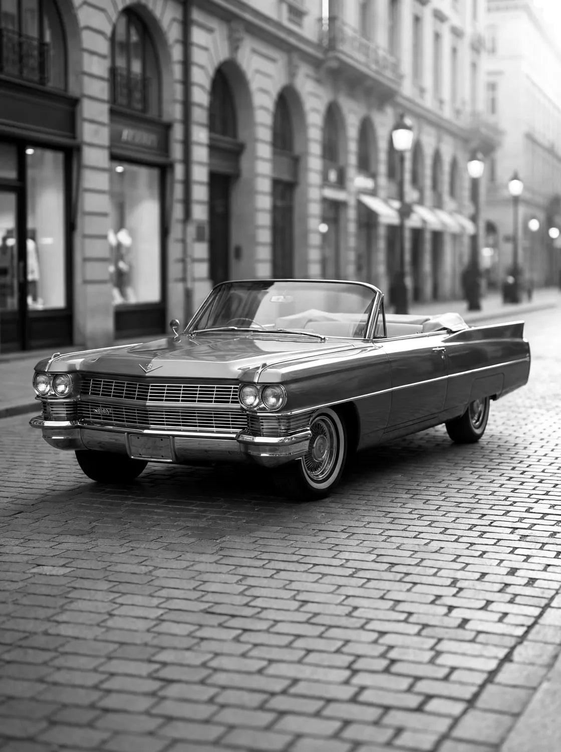 Tableau Cadillac Eldorado — Haussmannien | en Métal Format A3