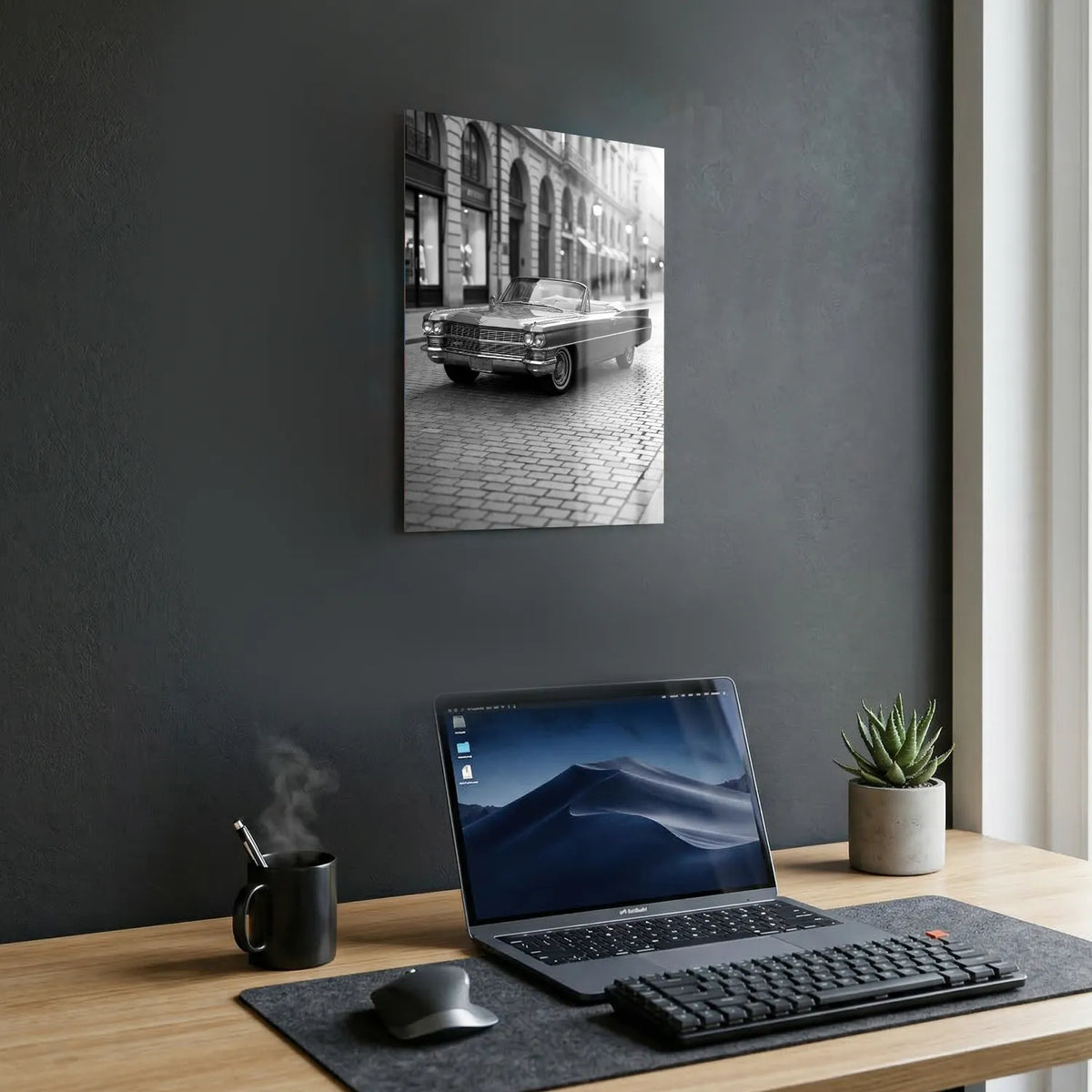 Tableau Cadillac Eldorado — Haussmannien | en Métal Format A3