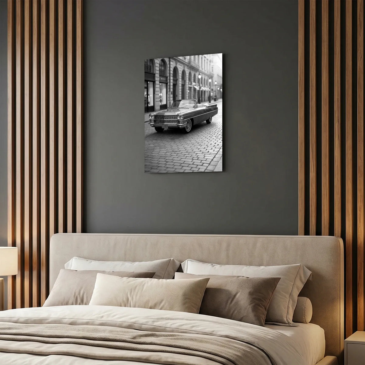 Tableau Cadillac Eldorado — Haussmannien | en Métal Format A3