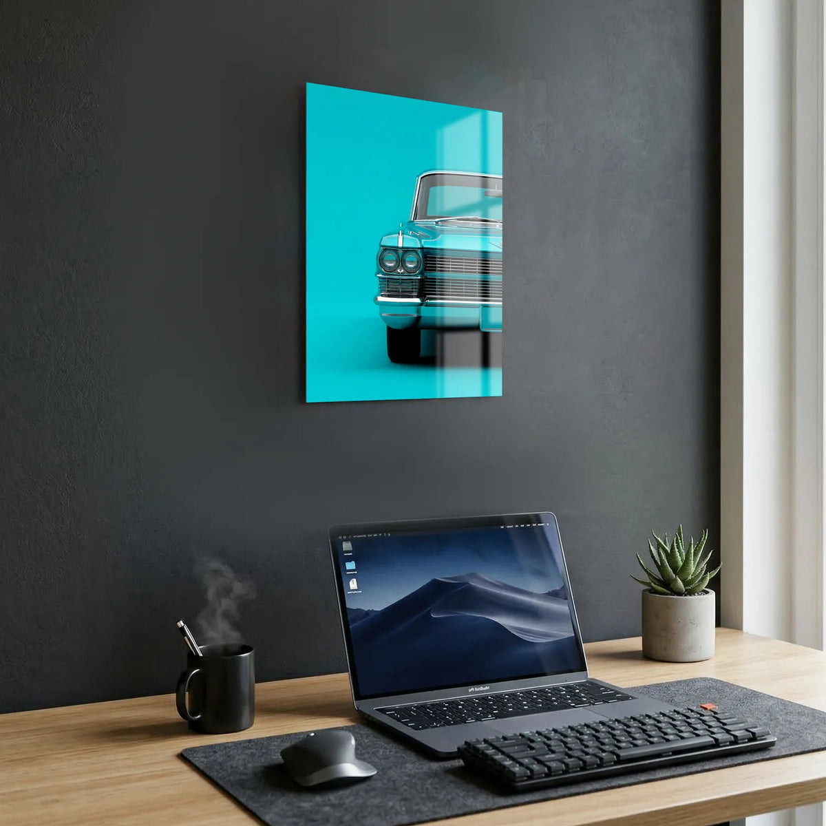 Tableau Cadillac Eldorado — Signature | en Métal Format A3