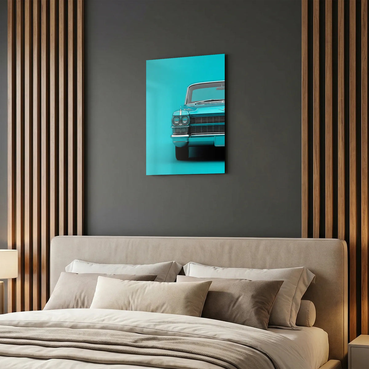 Tableau Cadillac Eldorado — Signature | en Métal Format A3