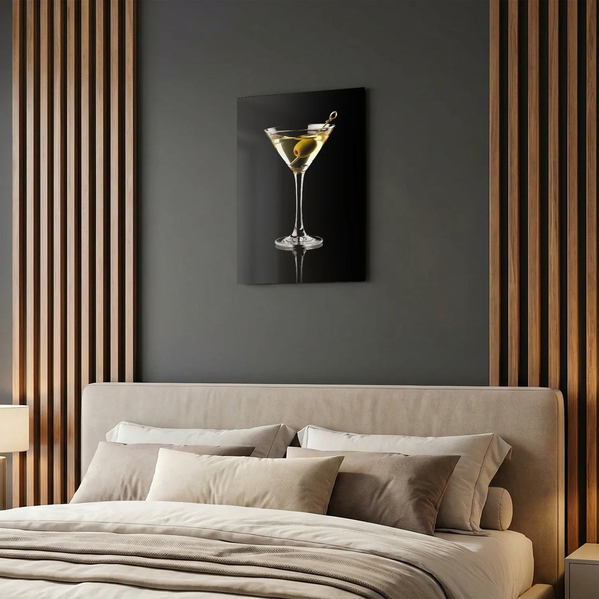 Tableau Dry Martini | en Métal Format A3
