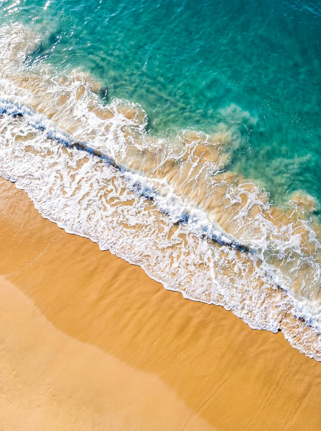 Tableau Écume | en Métal Format A3