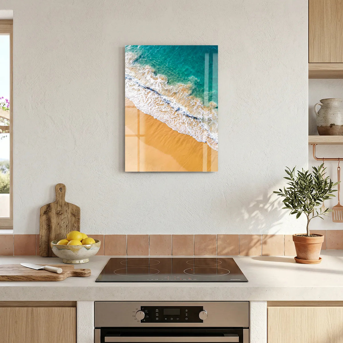 Tableau Écume | en Métal Format A3