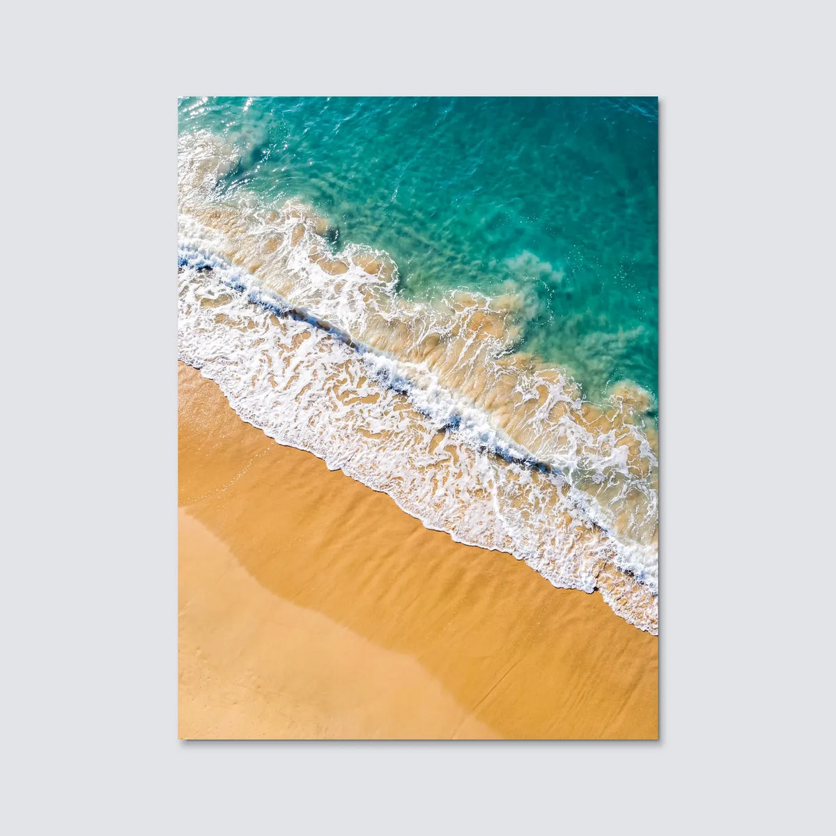 Tableau Écume | en Métal Format A3