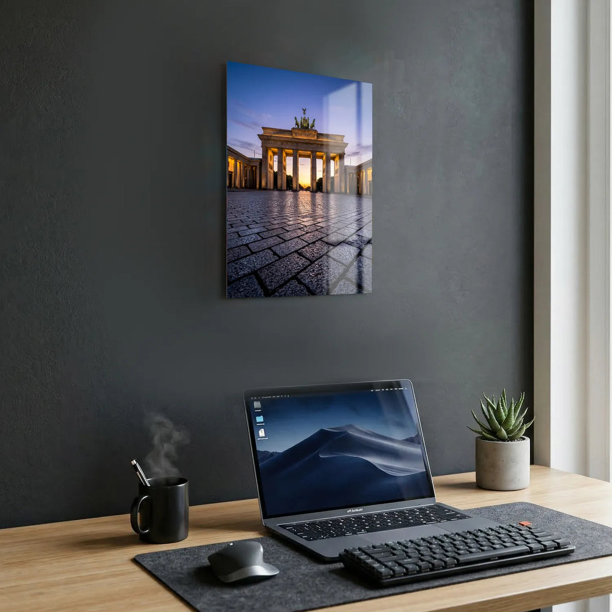 Tableau Porte de Brandebourg | en Métal Format A3