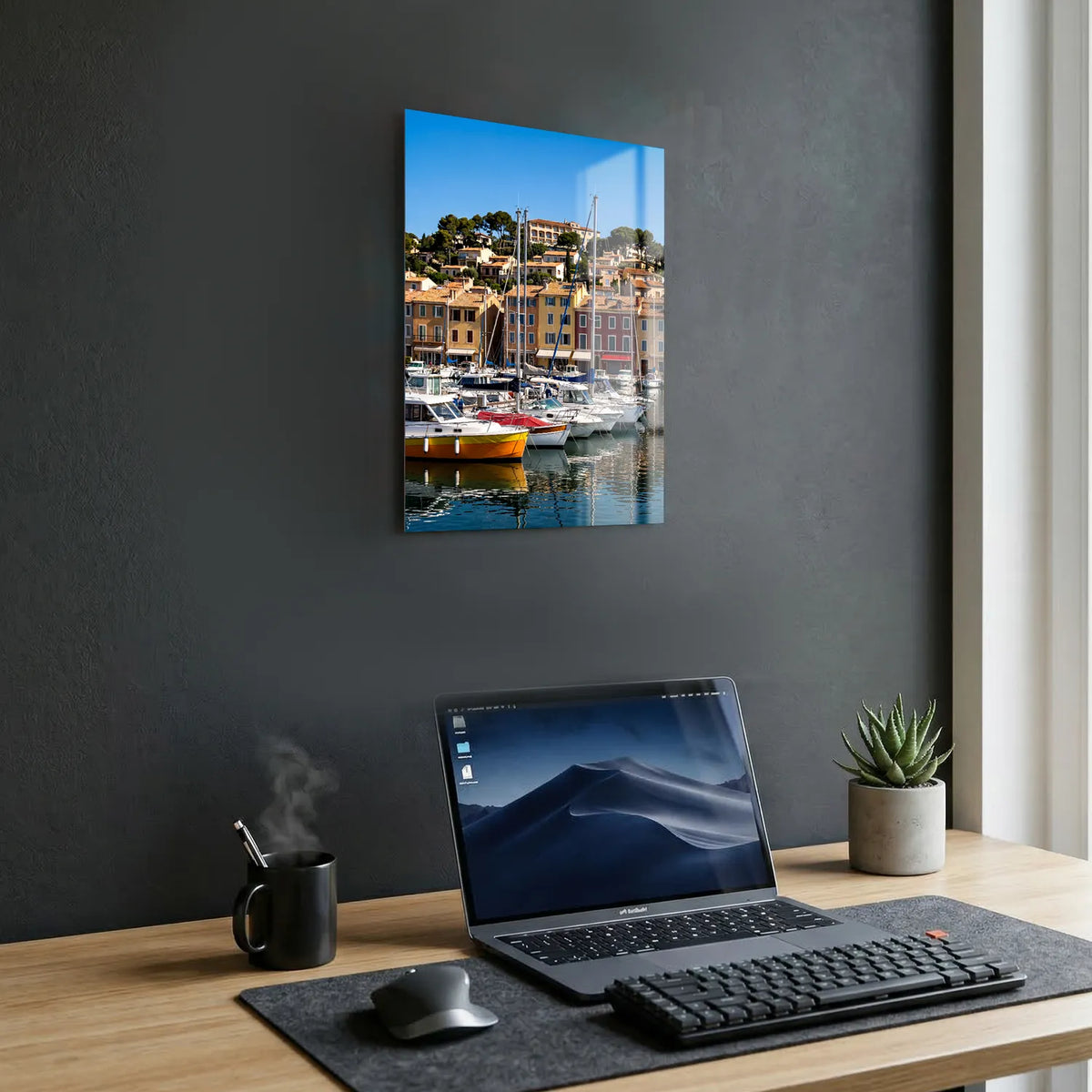 Tableau Cassis | en Métal Format A3
