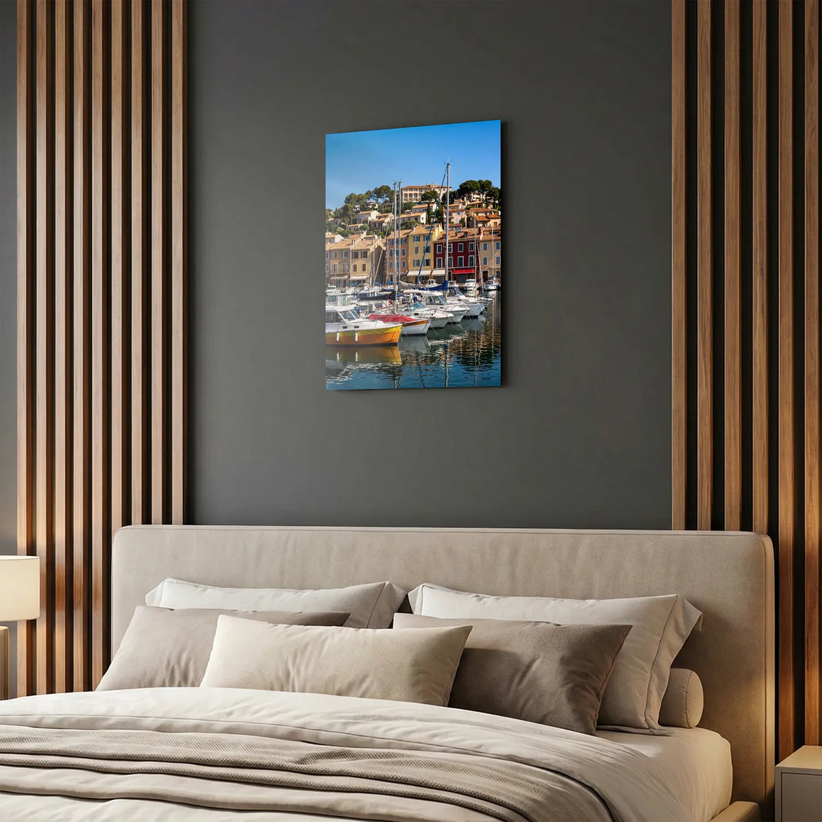 Tableau Cassis | en Métal Format A3