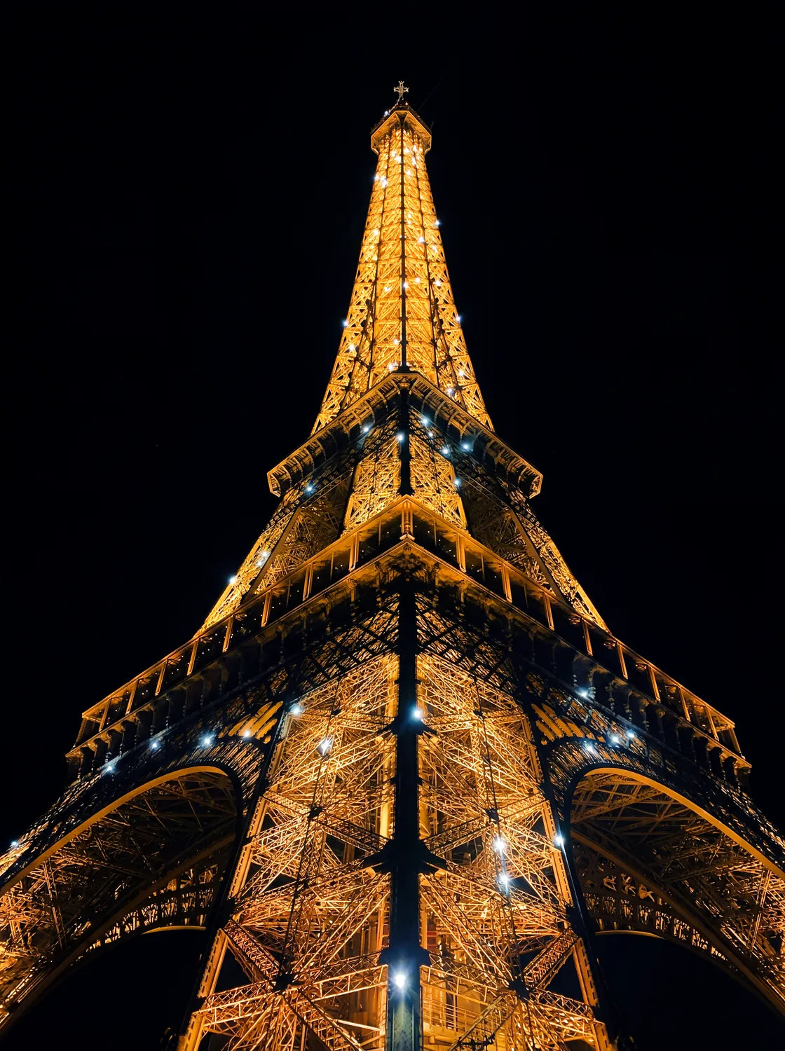 Tableau Tour Eiffel - Emblème de la France | en Métal Format A3