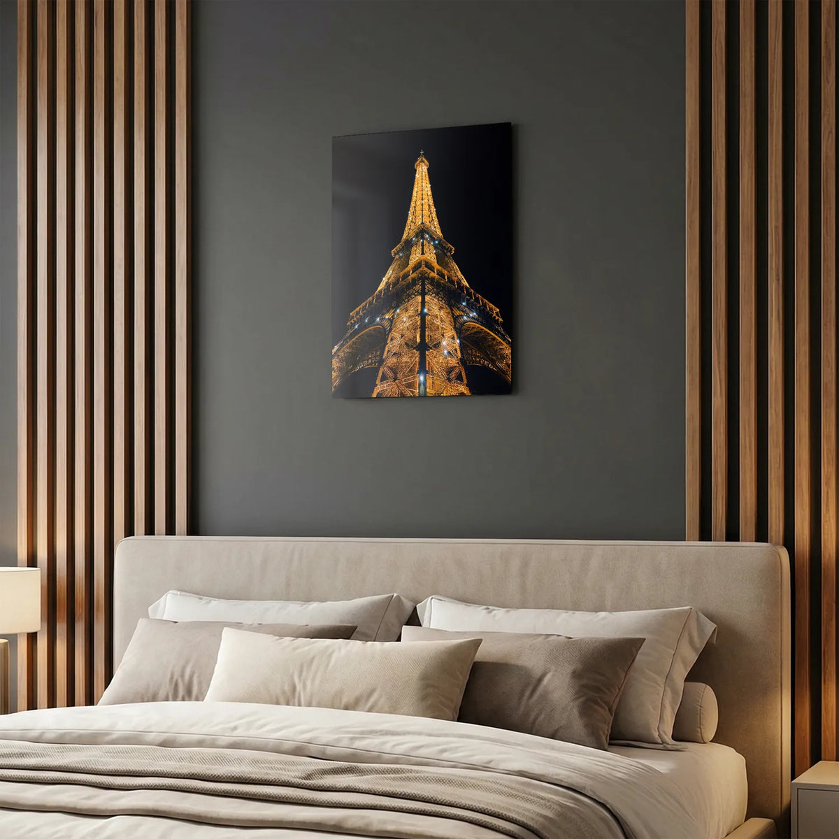 Tableau Tour Eiffel - Emblème de la France | en Métal Format A3