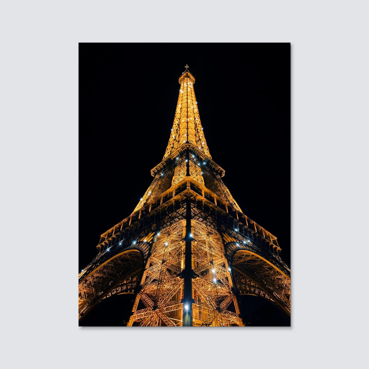 Tableau Tour Eiffel - Emblème de la France | en Métal Format A3
