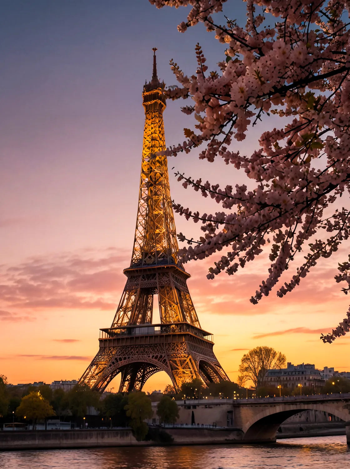 Tableau Paris | en Métal Format A3
