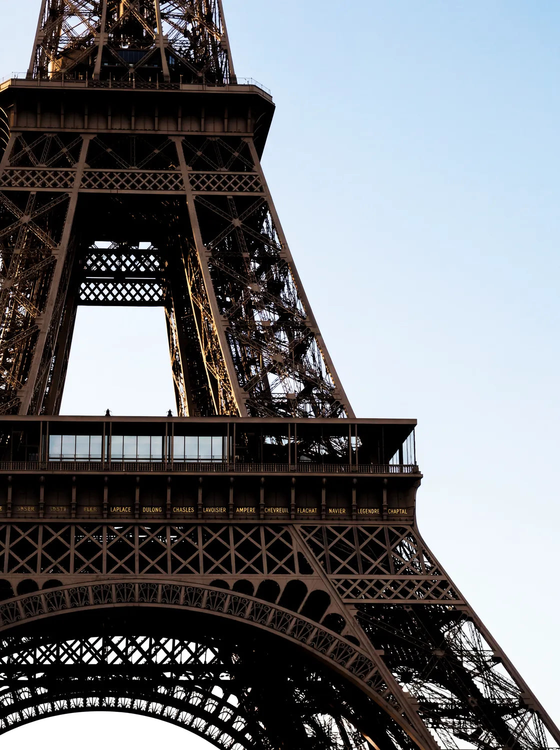 Tableau Tour Eiffel Focus | en Métal Format A3
