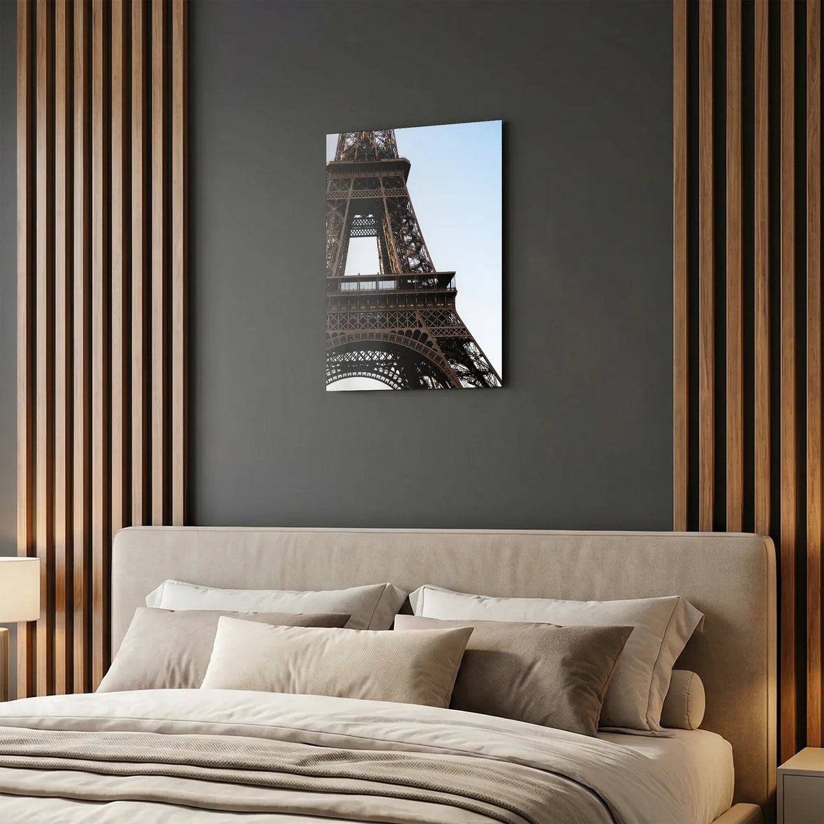 Tableau Tour Eiffel Focus | en Métal Format A3