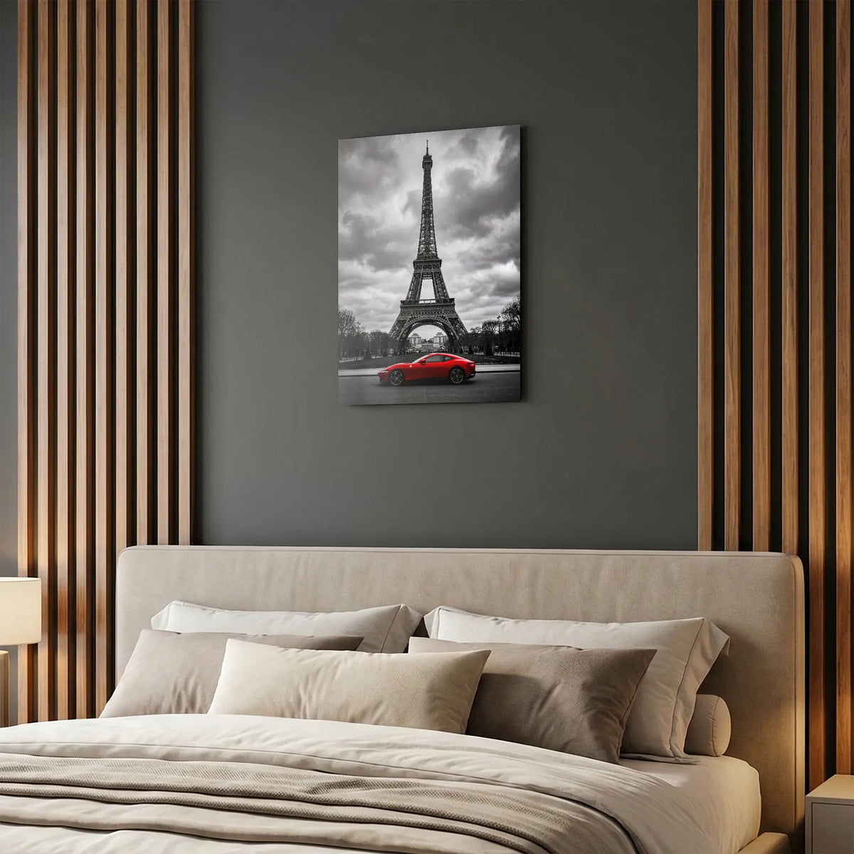 Tableau Une virée à Paris | en Métal Format A3