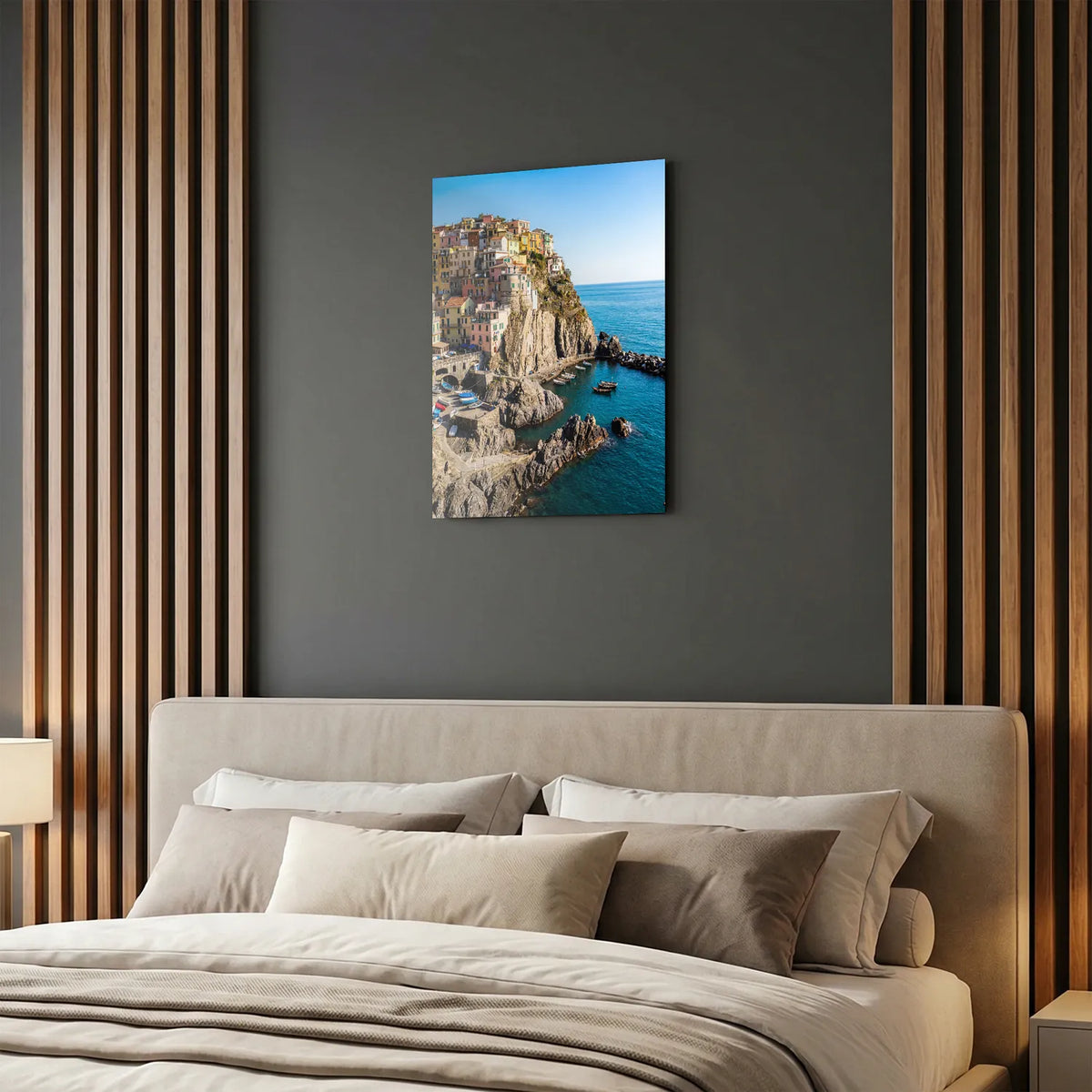 Tableau Les Cinque Terre d'Italie | en Métal Format A3