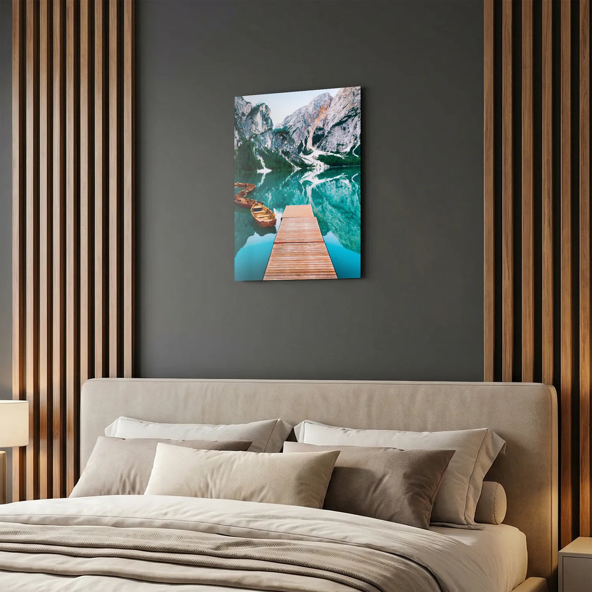 Tableau Les Dolomites | en Métal Format A3