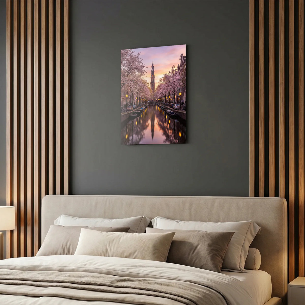 Tableau Amsterdam | en Métal Format A3