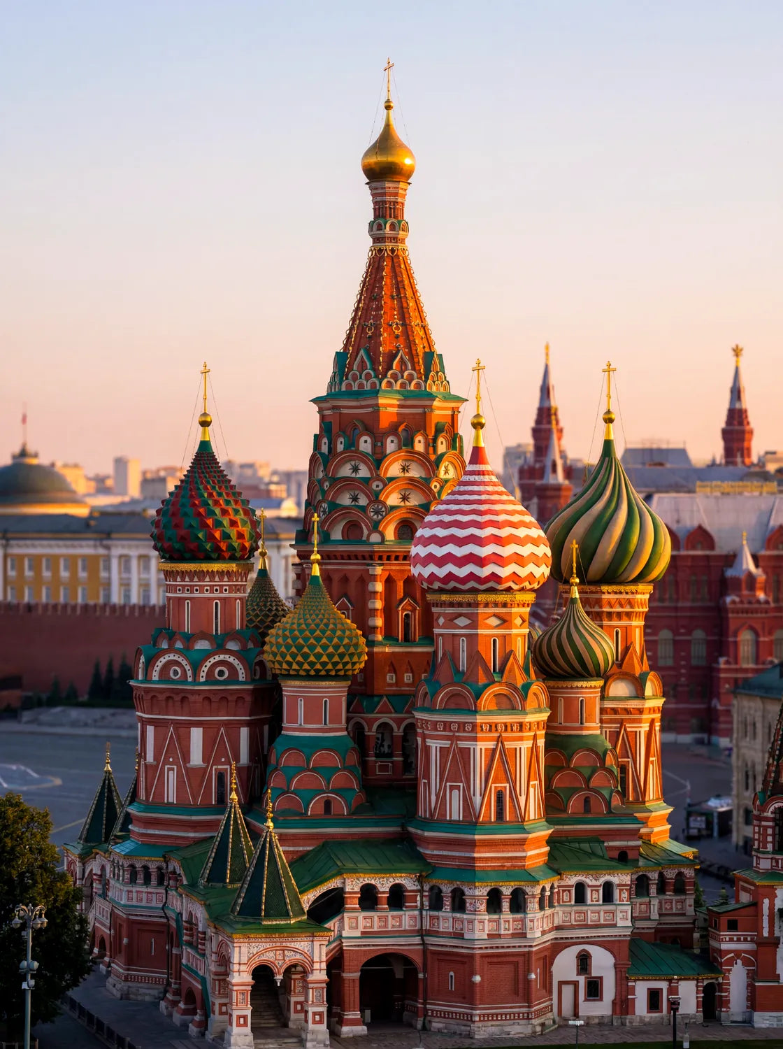Tableau La Place Rouge Moscou | en Métal Format A3