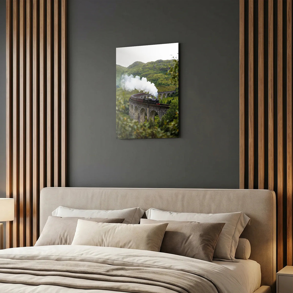 Tableau Voyage en Écosse | en Métal Format A3