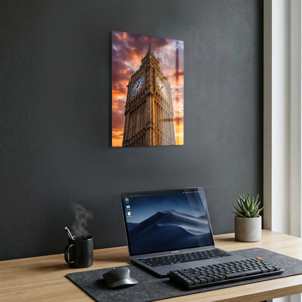Tableau Big Ben Londres | en Métal Format A3