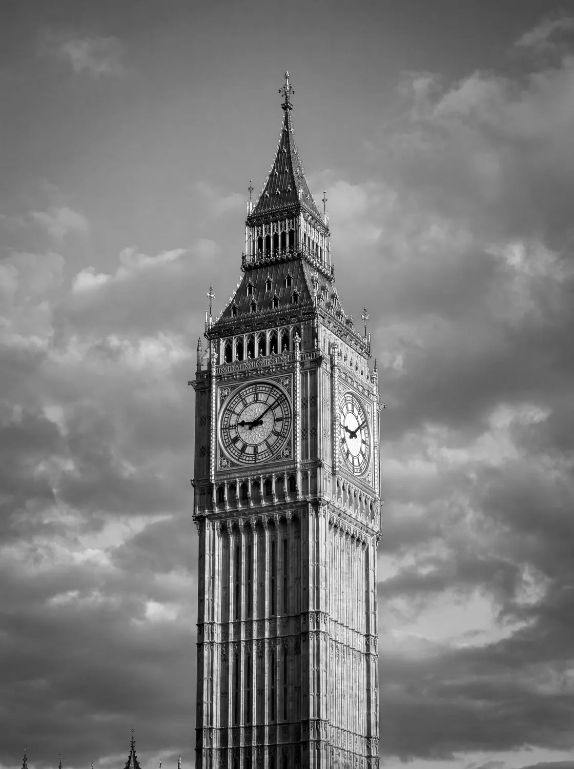 Tableau Big Ben | en Métal Format A3