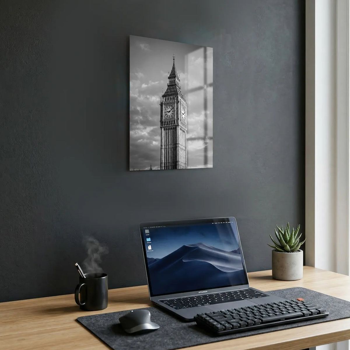 Tableau Big Ben | en Métal Format A3