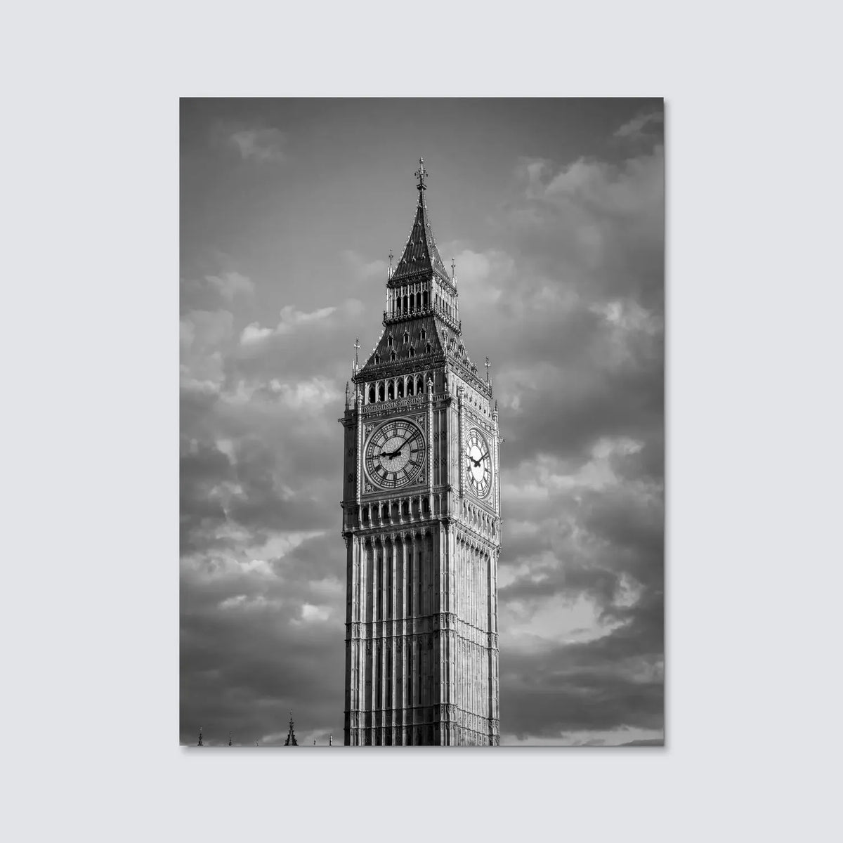 Tableau Big Ben | en Métal Format A3