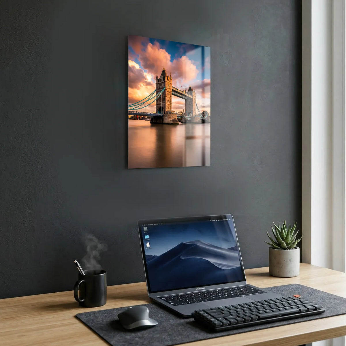 Tableau Tower Bridge | en Métal Format A3