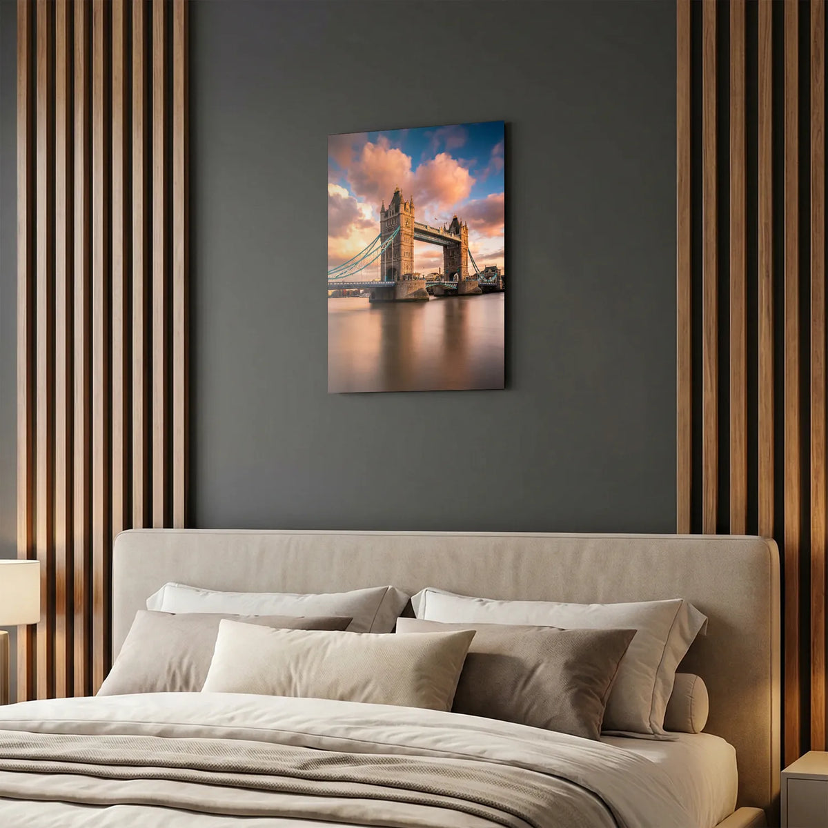 Tableau Tower Bridge | en Métal Format A3