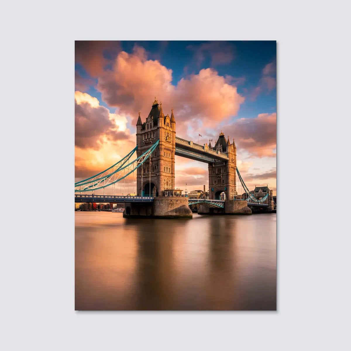 Tableau Tower Bridge | en Métal Format A3