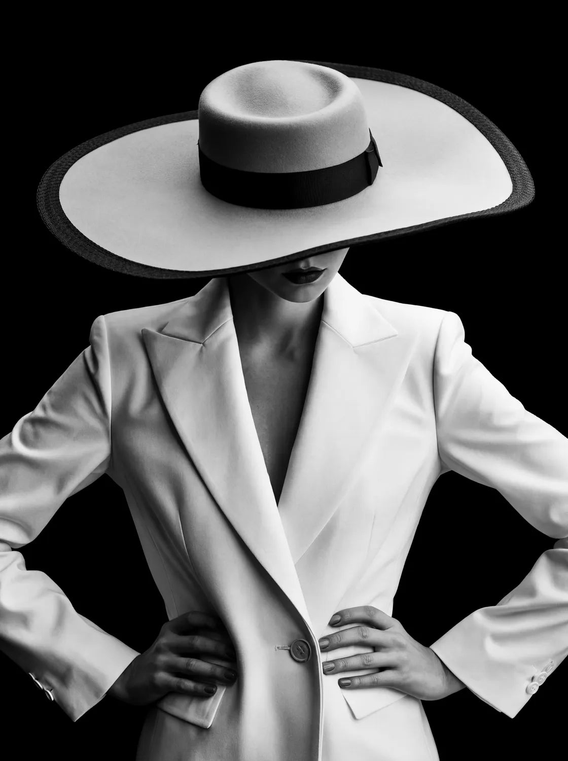 Tableau Madame Prada | en Métal Format A3