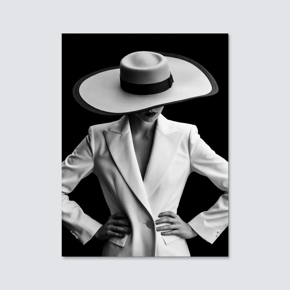 Tableau Madame Prada | en Métal Format A3