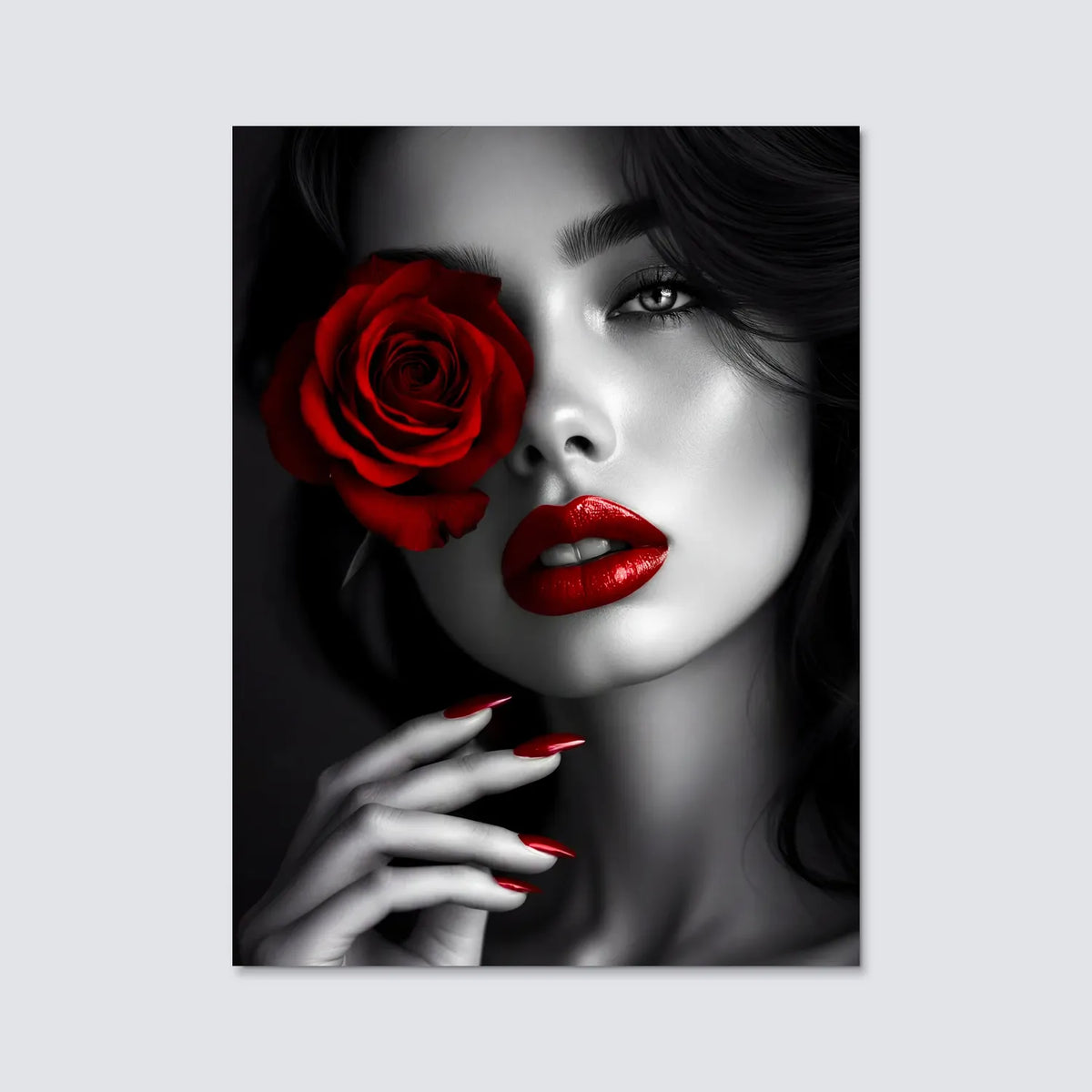 Tableau Rosa | en Métal Format A3