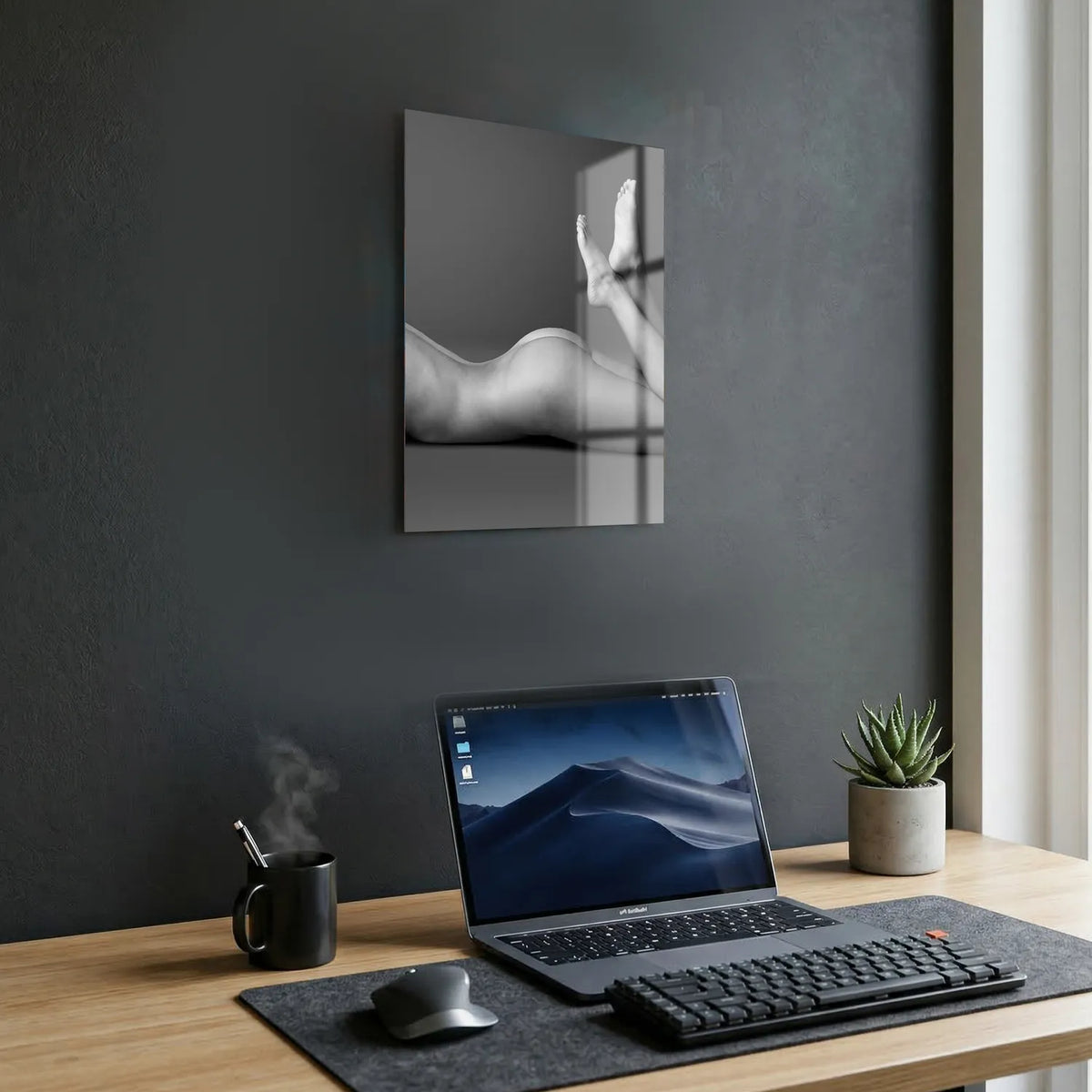 Tableau Send Dark Nudes | en Métal Format A3