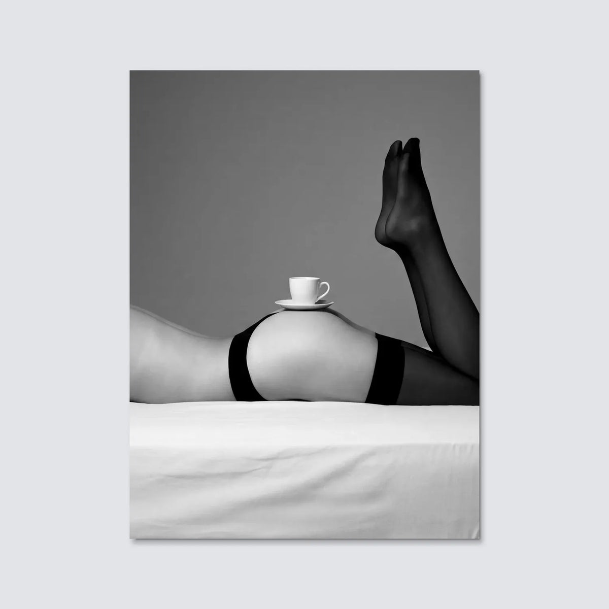 Tableau Café intime vintage | en Métal Format A3
