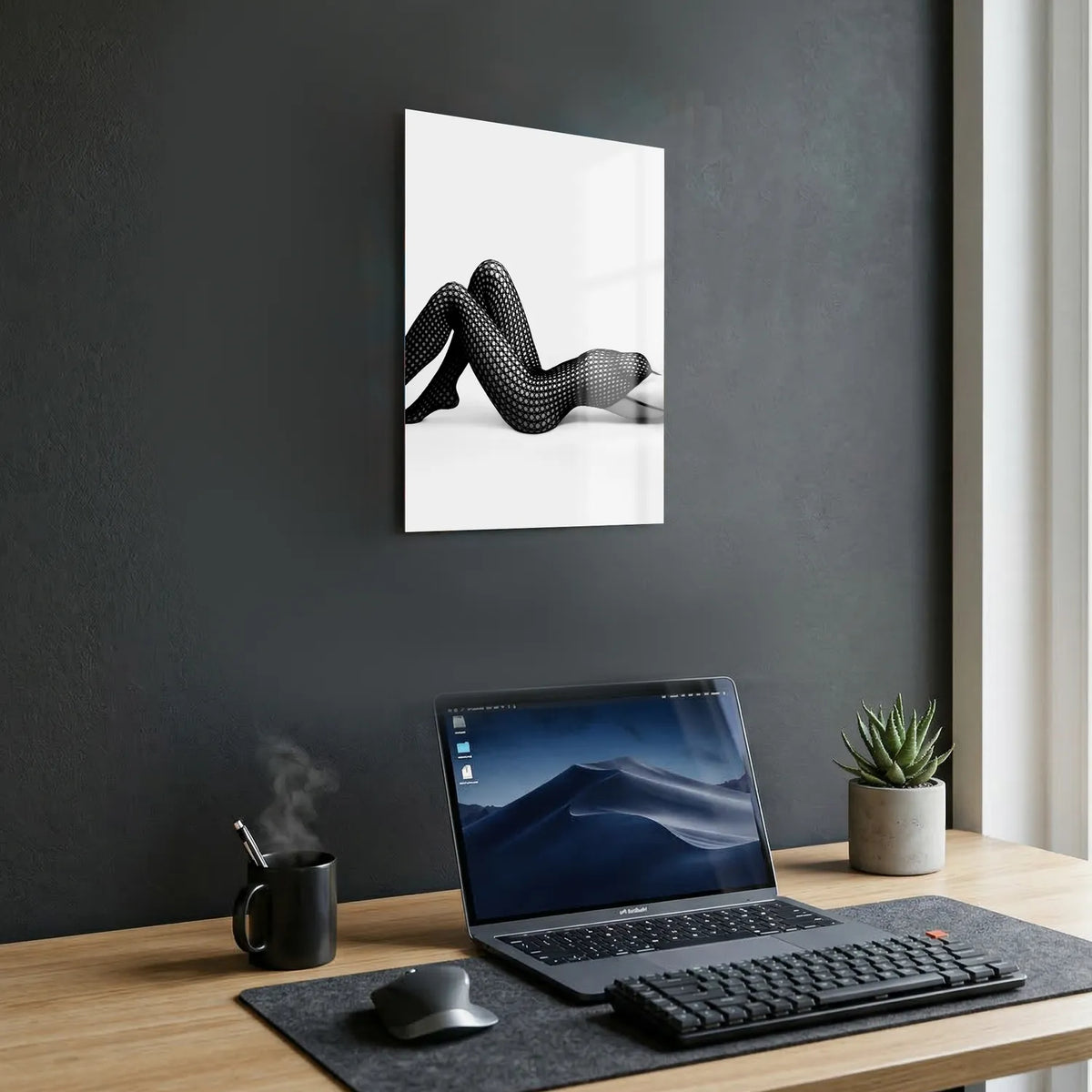 Tableau Tentation Obscur | en Métal Format A3