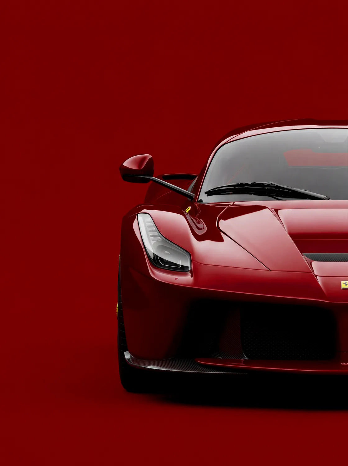 Tableau Ferrari LaFerrari — Signature | en Métal Format A3