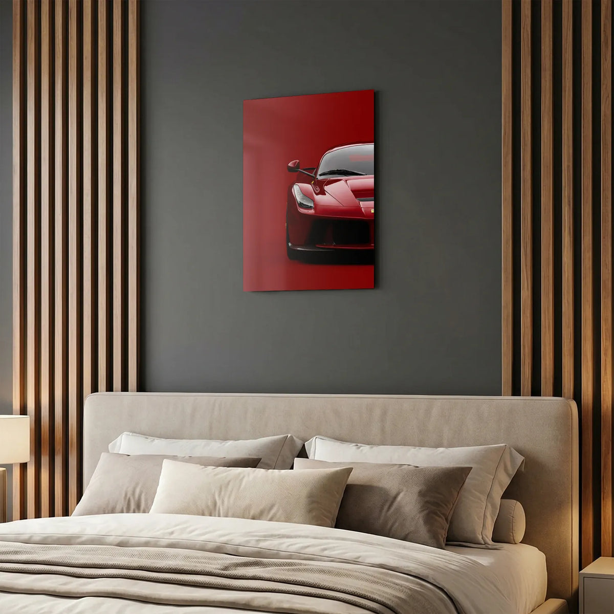 Tableau Ferrari LaFerrari — Signature | en Métal Format A3