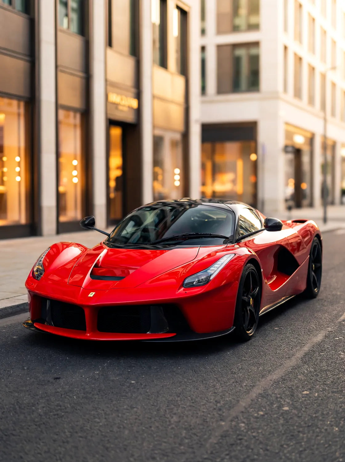 Tableau Ferrari LaFerrari — Haussmannien | en Métal Format A3