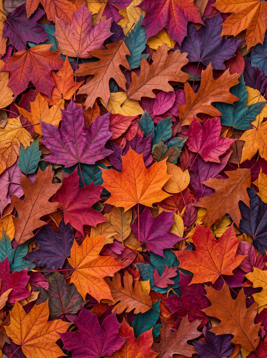 Tableau Multicolores | en Métal Format A3