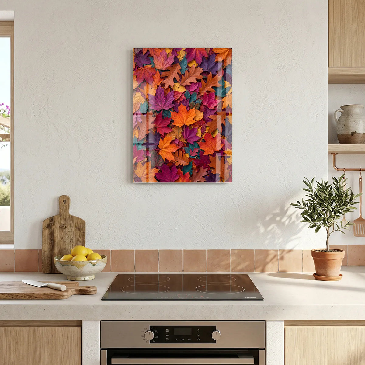 Tableau Multicolores | en Métal Format A3