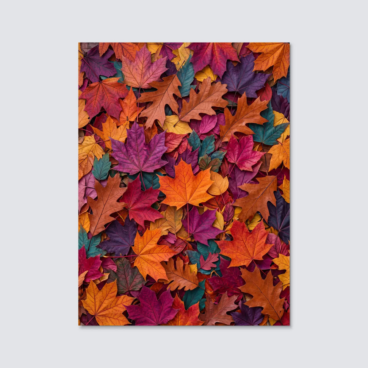 Tableau Multicolores | en Métal Format A3