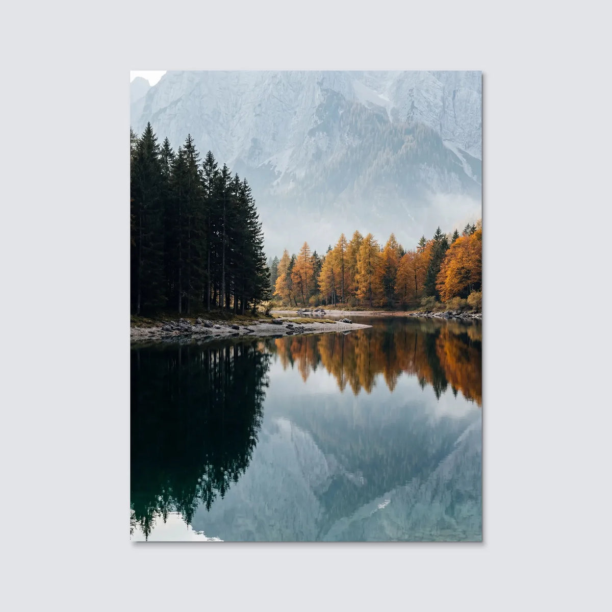 Tableau Refuge | en Métal Format A3
